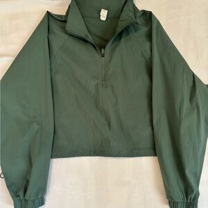 90 Degree By Reflex Olive Green Active Pullover